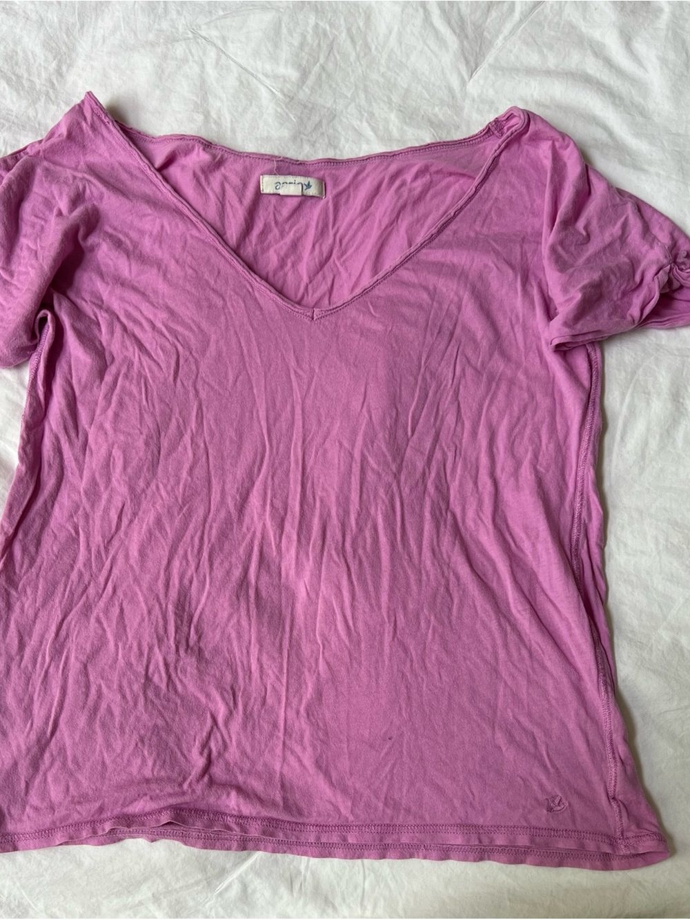 aerie Pink V-Neck Women’s Top